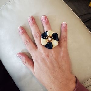 Kate Spade "Posey Park" Floral Ring - Size 7